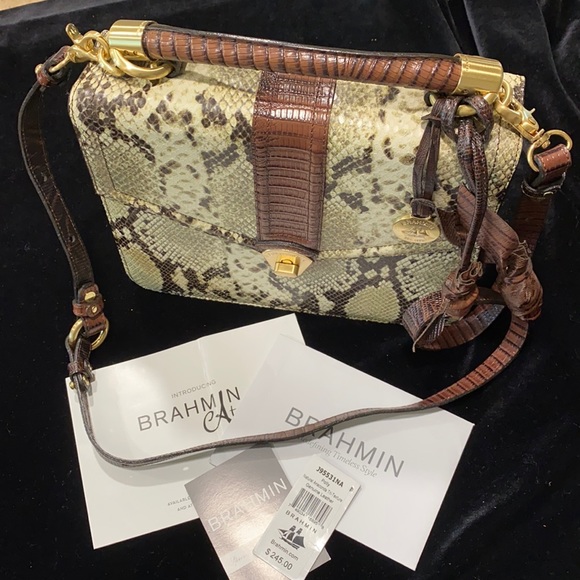 Brahmin Handbags - Gorgeous Brahmin Crossbody Satchel